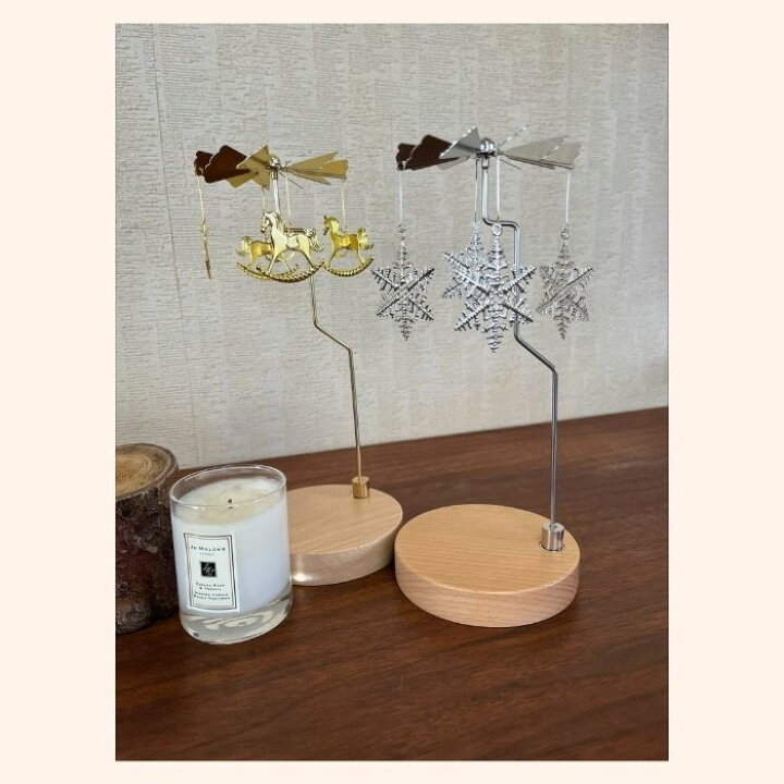 楽天市場】【即納】キャンドルホルダー 回る おしゃれ 回転式  