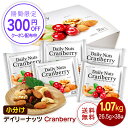 小分け ミックスナッツ&クランベリー 1007g (26.5gx38袋) 個包装 Daily nuts Cranberry (素焼き アーモンド くるみ 素焼き カシューナッツ ドライクランベリー) 小袋 産地直輸入 箱入り 食塩不使用 防災食品 非常食