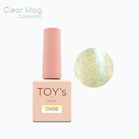 TOY’s × INITY トイズバイアイニティ クリアマグコレクション T-CM06 クリアイエロー 7ml【クリアマグ クリアジェル カラージェル マグネット クリアイエロー】