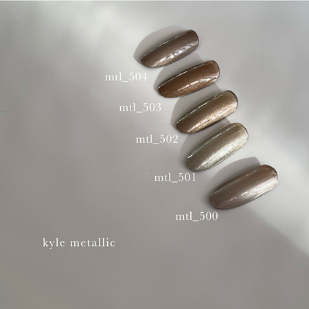 楽天市場】laau nail(ラアウネイル) kyle metallic series mtl_503