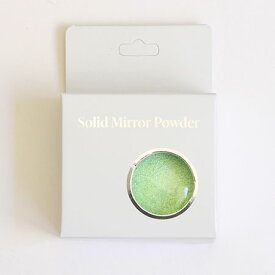 SHAREYDVA Solid Mirror Powder シャレドワ ソリッドミラーパウダー Ice Green（アイスグリーン）【ジェルネイル　ネイルアート　クロムパウダー　オーロラネイル】