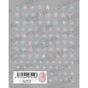 TSUMEKIRA �c���L�� es(�G�X) Pastel snow(�p�X�e�� �X�m�[) ES-YUK-013�y�~�l�C���@�E�B���^�[�l�C���@�N���X�}�X�l�C���@��̌����@�X�m�[�t���[�N�z