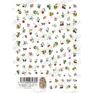 TSUMEKIRA �c���L�� DAISY �v���f���[�X bear fruits(�x�A�[�t���[�c) NN-DAI-029�y�W�F���l�C���@�G��l�C���@��`���l�C���@��`���A�[�g�@�t���[�c���z