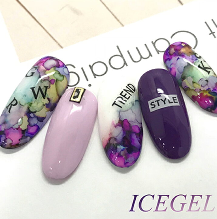 楽天市場】アイスジェル マーブルリキッド MA-01 ペリドット 7ml 