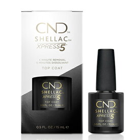 CND(シーエヌディー) シェラック エクスプレス5 トップコート 15ml 【ネイル パーツ ジェルネイル　クリアジェル　トップジェル】