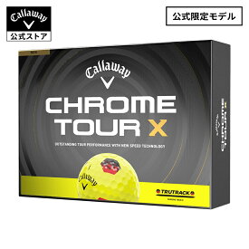 【公式】キャロウェイ ゴルフ CHROME TOUR X YELLOW TRUTRACKボール | 【限定発売】Callaway クロムツアー ゴルフボール limitedball 26new