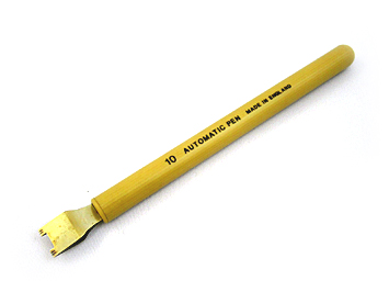 13.0mm幅のカリグラフィー用ペン先 予約 オートマチックペン10 贈呈