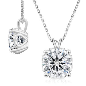 KRKC ATiCg lbNX fB[X ꗱ n[g̓ y_g AbTiCg 0.5/1.0/2.0ct S925Vo[ AM[Ή 4{ zCgS[hbL ߉\`F[45+5cm G