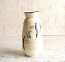 【送料無料】西ドイツ製 ヴィンテージ Bay Keramik 陶器の花瓶 花器 一輪挿し ミッドセンチュリー期 フラワーベース アンティーク_230508