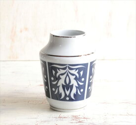 【送料無料】ドイツから ヴィンテージ 陶器の花瓶 花器 Art pottery フラワーポット 一輪挿し フラワーベース ミッドセンチュリー アンティーク_230613