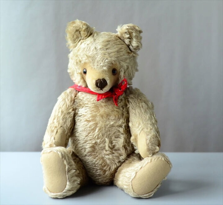 楽天市場】【送料無料】ドイツから ヴィンテージ テディベア Teddy 