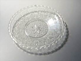 【送料無料】フィンランド製 Nuutajarvi Apila ガラスプレート φ16cm ヌータヤルヴィ アピラ 小皿 北欧 Oiva Toikka オイヴァトイッカ ヴィンテージ_250620