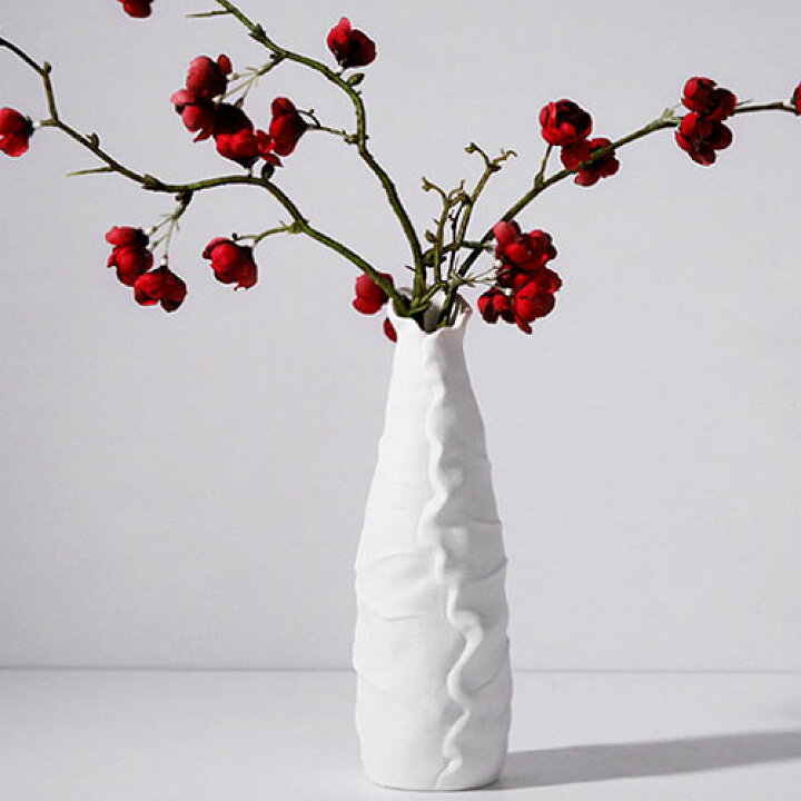 楽天市場 陶器の花瓶 花器 フラワーペース 北欧 花入れ アンティーク インテリア雑貨 贈り物 新築祝い プレゼント 花瓶 白 おしゃれ ハスの花 雑貨calmhouse