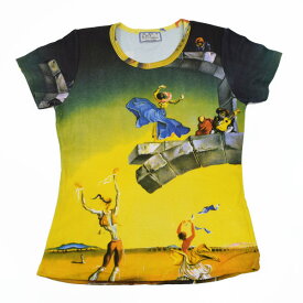 アート 半袖 プリント Tシャツ イメージ 『 dance in the chaos 』 [T-W020-DA01]( ティーシャツ 夏服 ティシャツ 和柄tシャツ レディース Tシャツ 和風 tシャツ 総柄 和柄 カットソー 半袖 夏 )