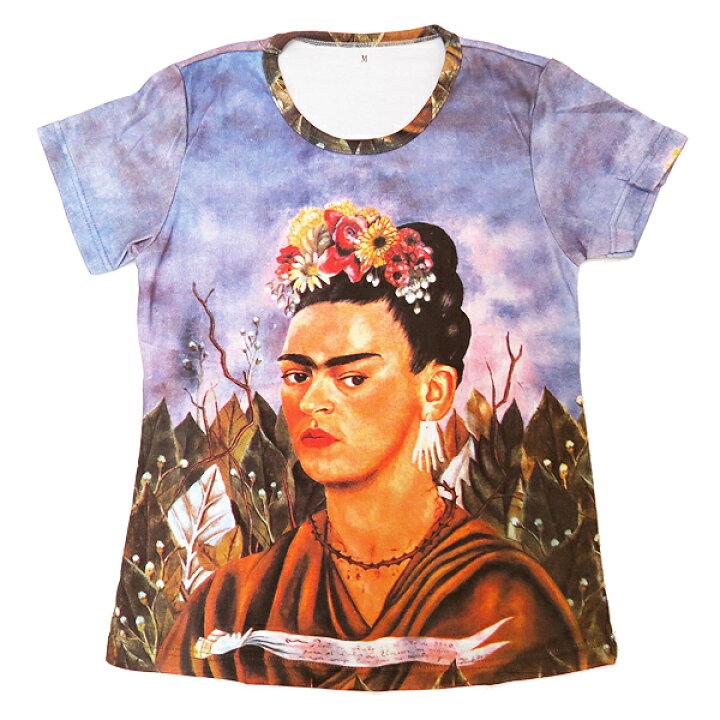 楽天市場】アート 半袖 プリント Tシャツ フリーダ・カーロ 