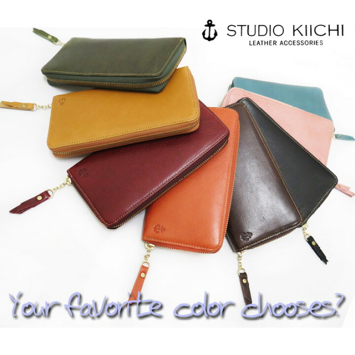 楽天市場】本革 長財布 L字型 STUDIO KIICHI キイチ イカリ サイフ 長 