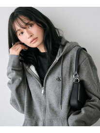 (M)【公式ショップ】 カルバンクライン ロングスリーブ アーカイブロゴ フリースジップパーカー Calvin Klein Jeans 40QM434 Calvin Klein Jeans カルバン・クライン トップス パーカー・フーディー ブラック ネイビー グレー【送料無料】[Rakuten Fashion]