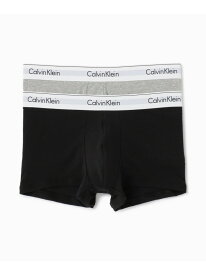 【公式ショップ】 カルバンクライン MODERN COTTON STRETCH ボクサーパンツ 2枚パック Calvin Klein Underwear NB1086 Calvin Klein Underwear カルバン・クライン インナー・ルームウェア ボクサーパンツ・トランクス ブラック グレー ホワイ【送料無料】[Rakuten Fashion]