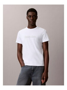 Calvin Klein Jeans/(M)�y�����V���b�v�z �J���o���N���C�� T�V���c - �V���[�g�X���[�u�X�����C���^�[���b�N�O���t�B�b�NT�V���c Calvin Klein Jeans 4RF286G Calvin Klein Jeans �J���o���E�N���C�� �g�b�v�X 