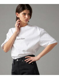 (M)【公式ショップ】 カルバンクライン STNDRD リラックス クルーネック Tシャツ Calvin Klein Jeans 40HM228 Calvin Klein Jeans カルバン・クライン トップス カットソー・Tシャツ ブラック ホワイト グレー【送料無料】[Rakuten Fashion]