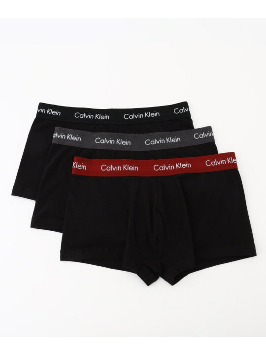 楽天市場】(M)【公式ショップ】 カルバンクライン Low Rise Trunk 3pk 
