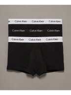 (M)【公式ショップ】 カルバンクライン ボクサーパンツ(3枚パック) - COTTON STRETCH ローライズトランク…