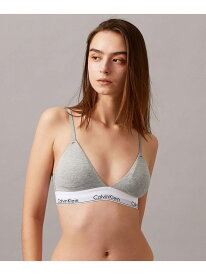 (W)【公式ショップ】 カルバンクライン Icon Cotton ライトリーライントライアングル ブラ Calvin Klein Underwear QF5650 Calvin Klein Underwear カルバン・クライン インナー・ルームウェア ブラジャー グレー ホワイト ブラック【送料無料】[Rakuten Fashion]