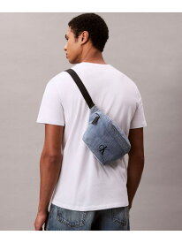【SALE／60%OFF】(M)【公式ショップ】 カルバンクライン デニムウエストバッグ Calvin Klein Jeans Accessory 4G3149G Calvin Klein Jeans Accessory カルバン・クライン バッグ ボディバッグ・ウエストポーチ ブルー【RBA_E】【送料無料】[Rakuten Fashion]