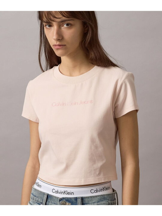 楽天市場】(W)【公式ショップ】 カルバンクライン ベイビーTシャツ 