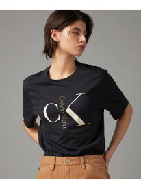 (M)【公式ショップ】 カルバンクライン モノグラム クルーネック Tシャツ Calvin Klein Jeans 40KC829 Calvin Klein Jeans カルバン・クライン トップス カットソー・Tシャツ ブラック ホワイト ネイビー ベージュ【送料無料】[Rakuten Fashion]