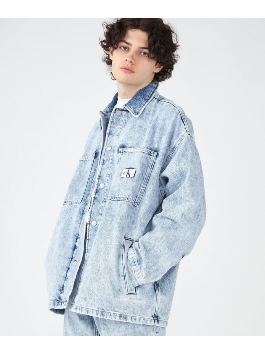ckデニムジャケット Calvin Klein W 公式ショップ カルバンクライン 