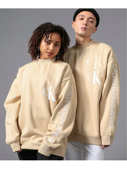 楽天市場】【SALE／40%OFF】CALVIN KLEIN JEANS/(M)スリーブプリント 