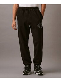 【SALE／30%OFF】Calvin Klein Jeans/【公式ショップ】 カルバンクライン ダブルニットジョガーパンツ Calvin Klein Jeans 4RB003G Calvin Klein Jeans カルバン・クライン パンツ ジャージ・スウェットパンツ ベージュ ブラック【RBA_E】【送料無料】[Rakuten Fashion]