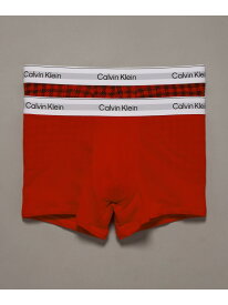 【公式ショップ】 カルバンクライン 2枚パックボクサーパンツ Icon Cotton Stretch Calvin Klein NB4391[JUNG KOOK / ジョングク着用商品] Calvin Klein カルバン・クライン インナー・ルームウェア ボクサーパンツ・トランクス ブラック グレ【送料無料】[Rakuten Fashion]