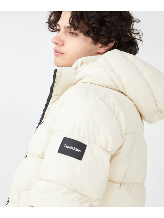 楽天市場】ナイロンパファージャケット Calvin Klein カルバン 