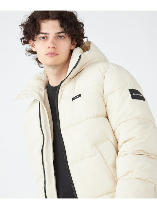 楽天市場】ナイロンパファージャケット Calvin Klein カルバン 