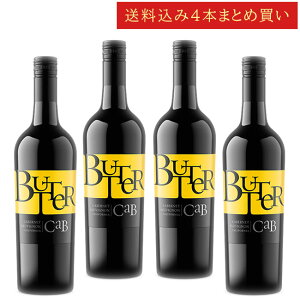 �s��������4�{�܂Ƃߔ����t JaM �g�o�^�[�h �J�x���l�E�\�[���B�j���� JaM Cellars BUTTER Cabernet Sauvignon California 750ml �J���t�H���j�A���C�� �X�N�����[�L���b�v �ԃ��C�� �����������C���Z�b�g �N