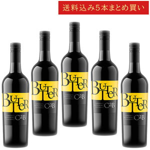 �s��������5�{�܂Ƃߔ����t JaM �g�o�^�[�h �J�x���l�E�\�[���B�j���� JaM Cellars BUTTER Cabernet Sauvignon California 750ml �J���t�H���j�A���C�� �X�N�����[�L���b�v �ԃ��C�� �����������C���Z�b�g �N