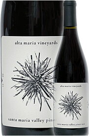 ギフト対応可【アルタ・マリア】 ピノ・ノワール “サンタ・マリア・ヴァレー” [2021] Alta Maria Vineyards Pinot Noir Santa Maria Valley 750ml カリフォルニアワイン サンタバーバラ ブルゴーニュ品種赤ワイン