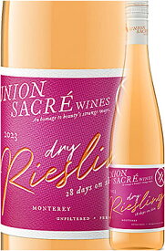 オレンジワイン【ユニオンサクレ】 ドライ リースリング “28デイズ オン スキン” モントレー [2023] UNION SACRE Wines 28 Days on skin Orange Wine Monterey 750ml ※スクリューキャップ カリフォルニアワイン アルザスドイツ品種白ワイン
