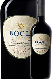 ギフト対応可 【ボーグル】 メルロー カリフォルニア [2020] (モントレー＋クラークスバーグ＋ロダイ産) Bogle Vineyards Merlot California (Clarksburg, Monterey and Lodi) 750ml 赤ワイン ロウダイ/ローダイ カリフォルニアワイン専門店あとりえ 誕生日プレゼント