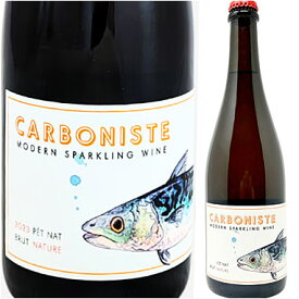 【カーボニスト】 (サバ) ペットナット “ブリュット ナチュール” [2022] CARBONISTE PET NAT Brut Nature California MACKEREL 750ml カリフォルニア単一畑辛口スパークリングワイン ピノグリージョ白泡 ※王冠仕様 ギフト対応可