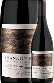 ギフト対応可【シャノンリッジ】 オーガニック プティシラー “ハイエレベーション・コレクション” レイク・カウンティ [2023] SHANNON RIDGE High Elevation Collection Organic Petite Sirah Lake County 750ml カリフォルニアワイン フルボディ 自然派赤ワイン