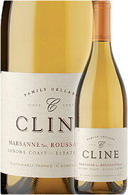 ギフト対応可 【クライン・セラーズ】 ルーサンヌ・マルサンヌ “ソノマ・コースト” [2019] Cline Cellars Roussanne-Marsanne Sonoma Coast 750ml 白ワイン カリフォルニアワイン専門店あとりえ 父の日プレゼント