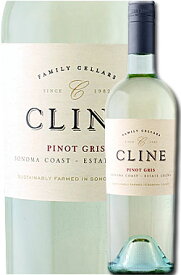 ギフト対応可 【クライン・セラーズ】 ピノグリ “ソノマコースト” [2017] Cline Cellars Sonoma Coast Pinot Gris Cool Climate 750ml 白ワイン カリフォルニアワイン専門店あとりえ ご贈答ギフトお土産 父の日プレゼント スクリューキャップ仕様