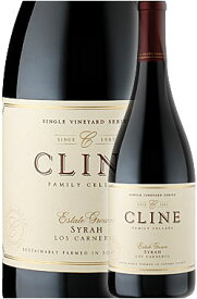 【クライン・セラーズ】 シラー “ソノマ・カーネロス” [2016] (シングルヴィンヤード シリーズ) Cline Cellars Estate Grown Sonoma Carneros Syrah 750ml カルネロス赤ワイン カリフォルニアワイン専門店あとりえ ご贈答ギフトお土産 父の日プレゼント