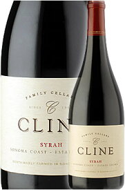 【クライン・セラーズ】 シラー “ソノマ・コースト” [2019] Cline Cellars Sonoma Coast, Sonoma County Syrah 750ml 赤ワイン カリフォルニアワイン専門店あとりえ ご贈答ギフトお土産 父の日プレゼント