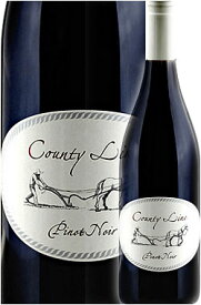 ギフト対応可 【カウンティライン by ラジオコトー】 ピノ・ノワール “ソノマ・コースト” [2018] County Line Vineyards Radio-Coteau PINOT NOIR Sonoma Coast 750ml ソノマ自然派赤ワイン カリフォルニアワイン専門店あとりえ