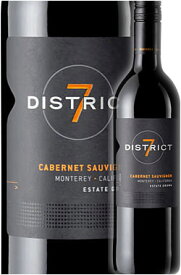 ギフト対応可 【ディストリクトセブン】 カベルネ・ソーヴィニョン “エステイト” モントレー [2020] District 7(Seven) Wines Cabernet Sauvignon Estate Grown Monterey 750ml カリフォルニアワイン専門店あとりえ 父の日プレゼント赤ワイン SDGsサステイナブル スクリュ