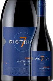 ギフト対応可 【ディストリクトセブン】 ピノ・ノワール “エステイト” モントレー [2022] District 7(Seven) Wines Pinot Noir Estate Grown Monterey 750ml カリフォルニアワイン専門店あとりえ赤ワイン SDGsサステイナブル スクリューキャップ仕様